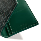 Detail view of Goyard Saint-Roch Wallet Green STROC2PMLTY09CL09X