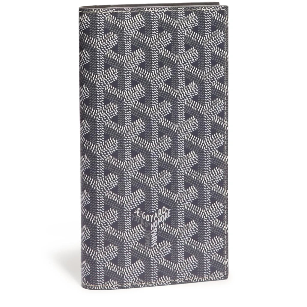 Front view of Goyard Saint-Roch Wallet Grey STROC2PMLTY51CL51X