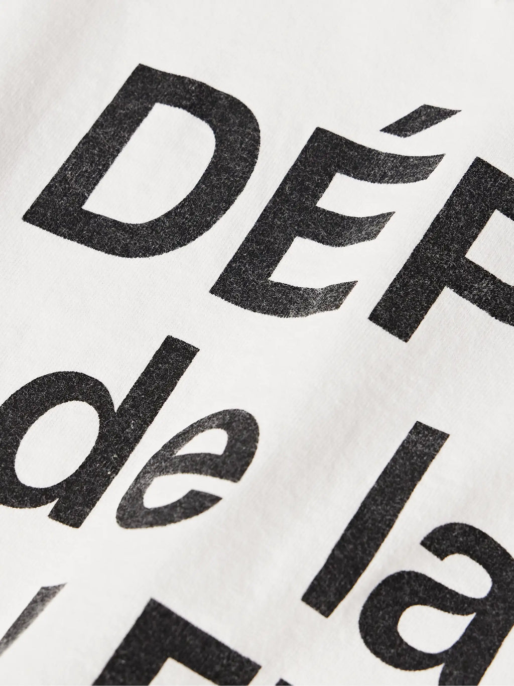 Gallery Dept Logo Print French Cotton T Shirt White